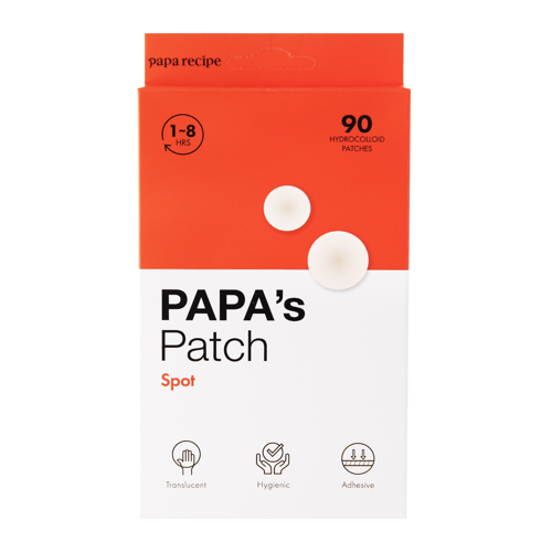 Papa Recipe - Papa's Patch Spot - Hojivé náplasti na akné a nedokonalosti - 90 ks