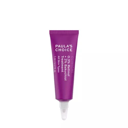 Paula's Choice - Clinical - 0.3% Retinol + 2% Bakuchiol Treatment - Krém proti vráskam s retinolom a bakuchiolom - 5 ml