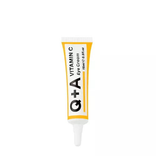 Q+A - Vitamin C Eye Cream - Rozjasňujúci očný krém s vitamínom C - 15 ml