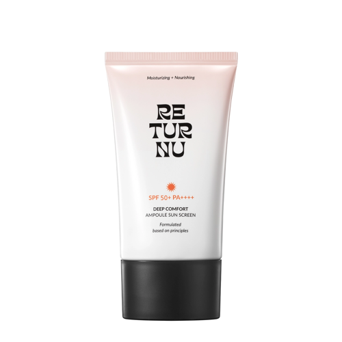 Returnu - Deep Comfort Ampoule Sunscreen SPF 50+ PA++++ - Opaľovací krém na tvár - 50 ml