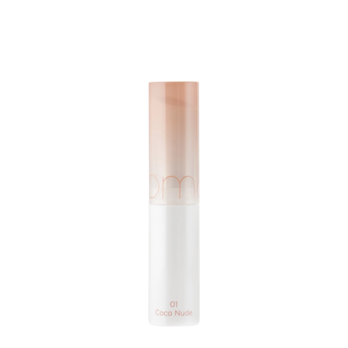 Rom&nd - Glasting Melting Balm - 01 Coco Nude - Lesklý balzam na pery - 3,5 g