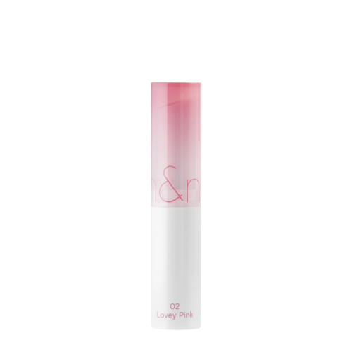 Rom&nd - Glasting Melting Balm - 02 Lovey Pink - Lesklý balzam na pery - 3,5 g