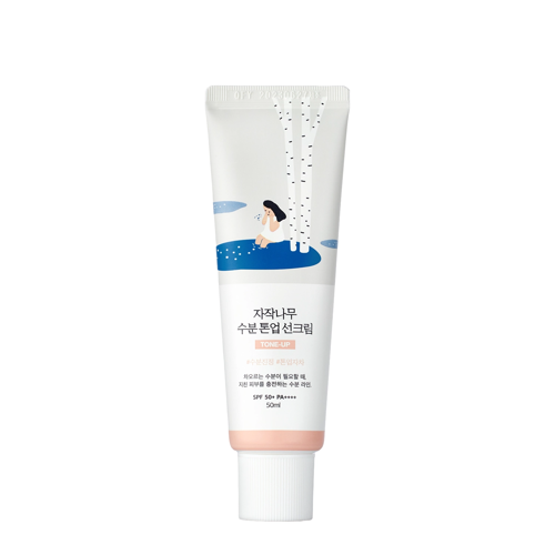 Round Lab - Birch Moisture Tone-Up Sunscreen - Tónovací krém s SPF filtrom - 50 ml