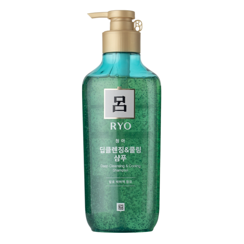 Ryo - Deep Cleansing & Cooling Shampoo - Šampón pre mastné vlasy - 550 ml
