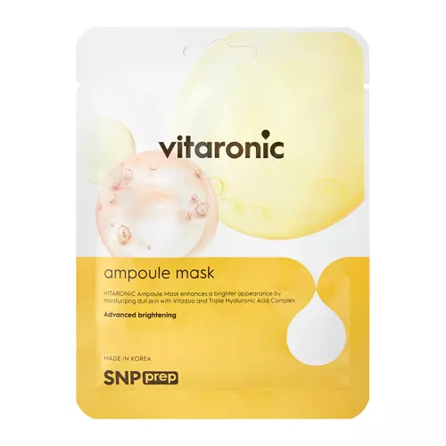 SNP - Prep Vitaronic Ampoule Mask - Rozjasňujúca plátienková maska - 25 ml