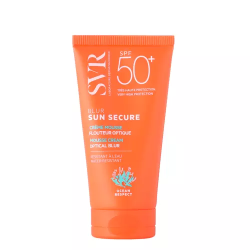 SVR - Sun Secure Blur SPF50+ - Ochranný krém SPF 50+ opticky zjednocujúci tón pleti - 50 ml