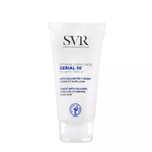 SVR - Xerial 50 Extreme Creme Pieds - Gél pre nadmerne zrohovatenú pokožku - 50 ml