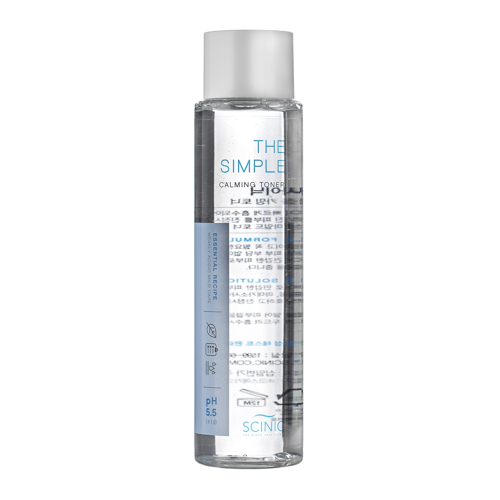 Scinic - The Simple Calming Toner - Upokojujúce tonikum pre citlivú pleť - 145 ml