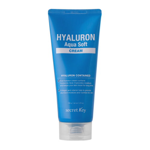 Secret Key - Hyaluron Aqua Soft Cream - Hydratačný krém s kyselinou hyalurónovou - 150 g