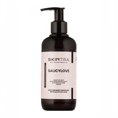 SkinTra - Salicylove - Čistiaci gél na tvár a telo s kyselinou salicylovou - 250 ml