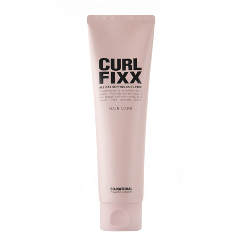 So Natural - All Day Setting Curl Fix - Stylingový prípravok pre kučeravé vlasy - 150 ml