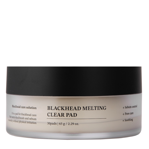 Sungboon Editor - Blackhead Melting Clear Pad - Tonizačné pleťové tampóny - 30 ks / 65 g