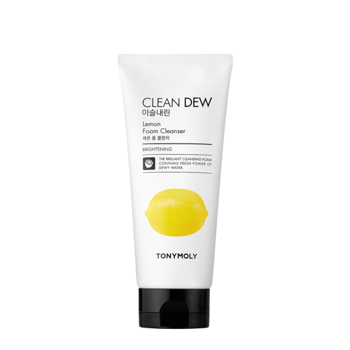 TonyMoly - Clean Dew Brightening Foam Cleanser Lemon - Čistiaca pena na tvár - 180 ml