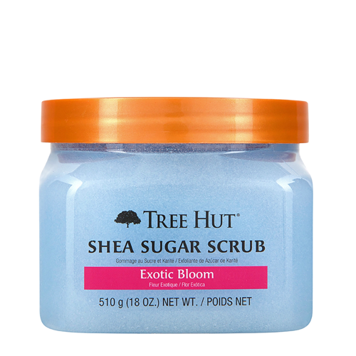 Tree Hut - Shea Sugar Scrub Exotic Bloom - Exotické kvety - Cukrový telový peeling - 510 g