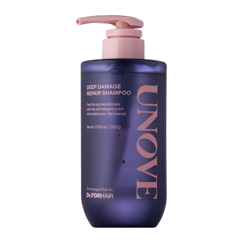 Unove - Deep Damage Repair Shampoo - Regeneračný šampón pre poškodené vlasy - 500 ml