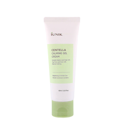 iUNIK - Centella Calming Gel Cream - Upokojujúci gél-krém s pupočníkom ázijským - 60ml