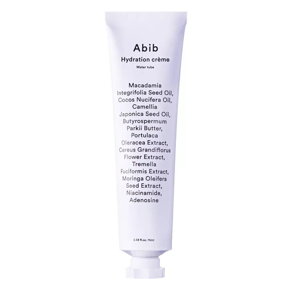 Abib - Hydration Creme Water Tube - Hĺbkovo hydratačný pleťový krém - 75 ml