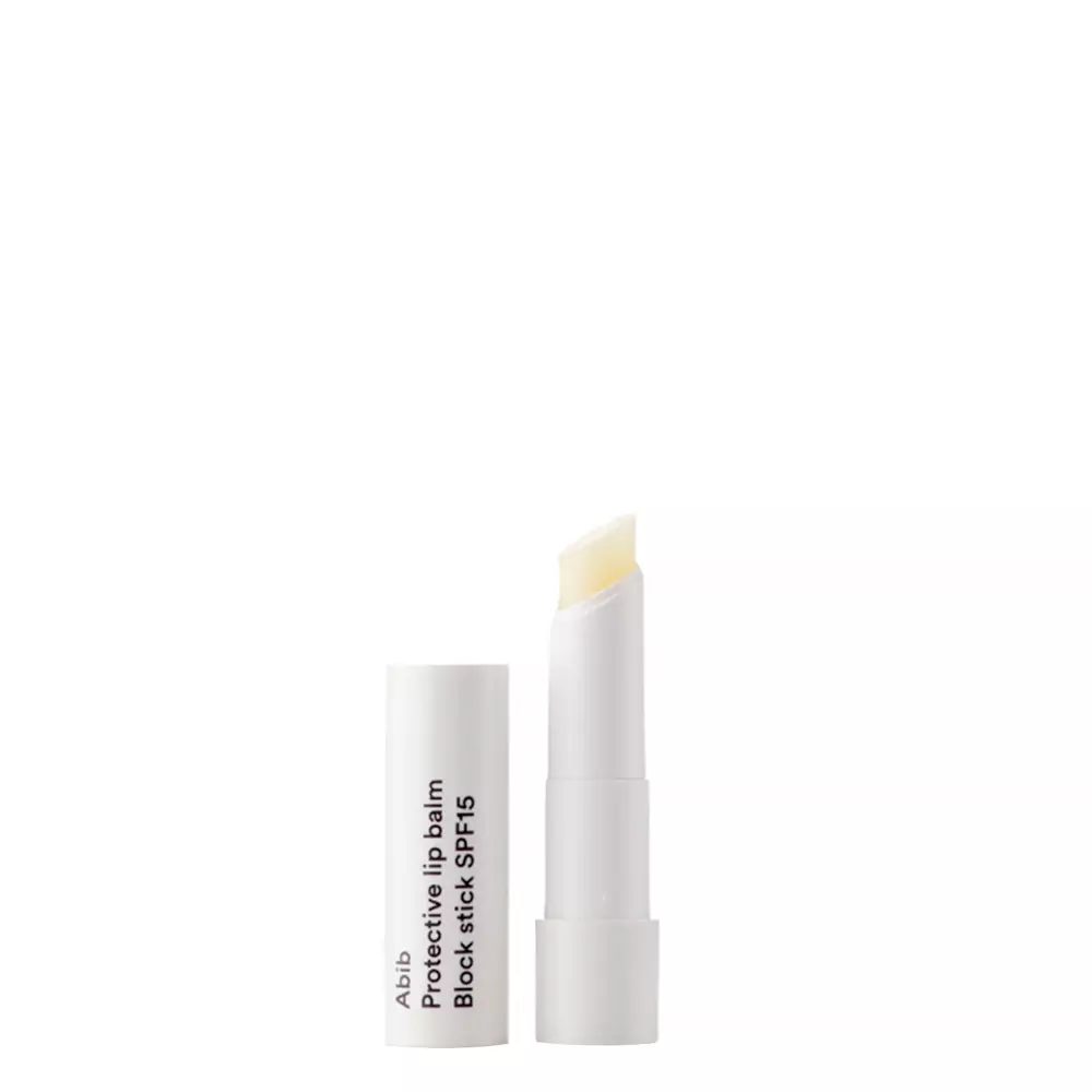 Abib - Protective Lip Balm Block Stick SPF15 - Ochranný balzam na pery - 3,3 g