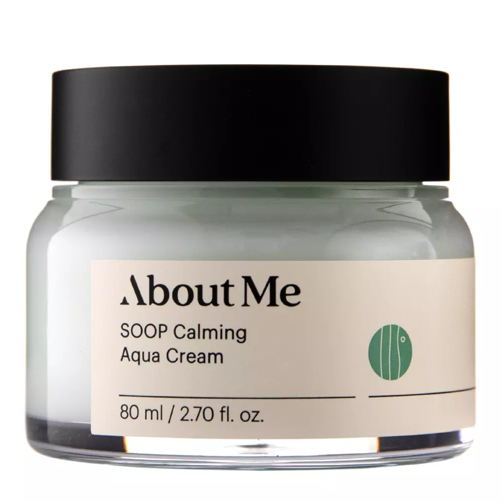 About me - Soop Calming Aqua Cream - Hydratačný a upokojujúci krém s vodou z cyprusu Hinoki - 80 ml