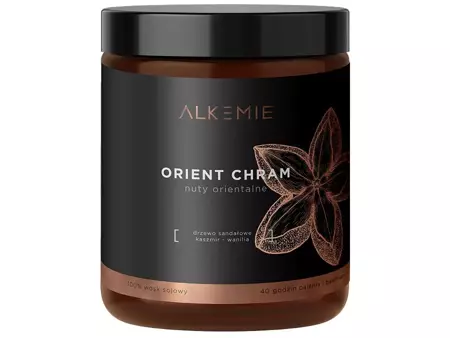 Alkmie - Sójová sviečka Orient Chram - 180ml