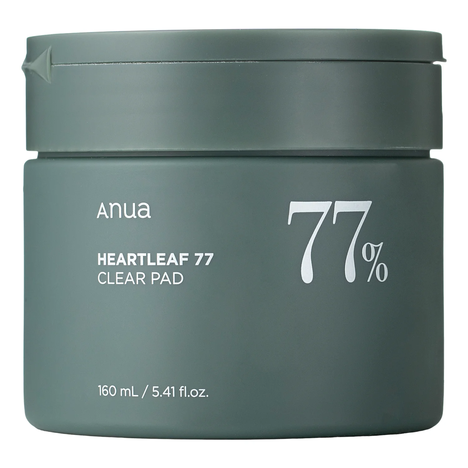 Anua - Heartleaf 77% Clear Pad - Upokojujúce tonizačné tampóny s extraktom z hutínie srdčitej - 70 ks / 160 ml