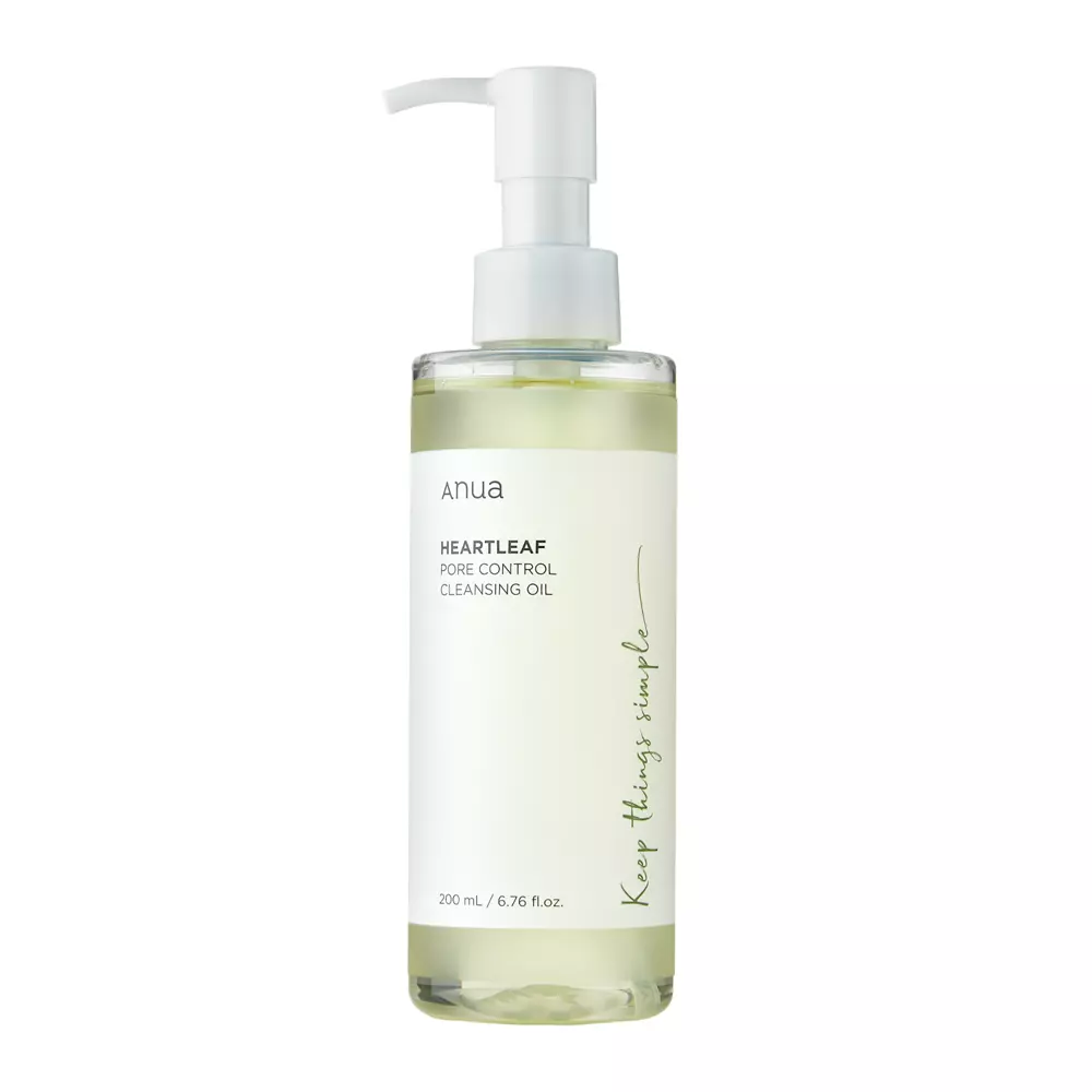 Anua - Heartleaf Pore Control Cleansing Oil - Odličovací olej na tvár - 200 ml