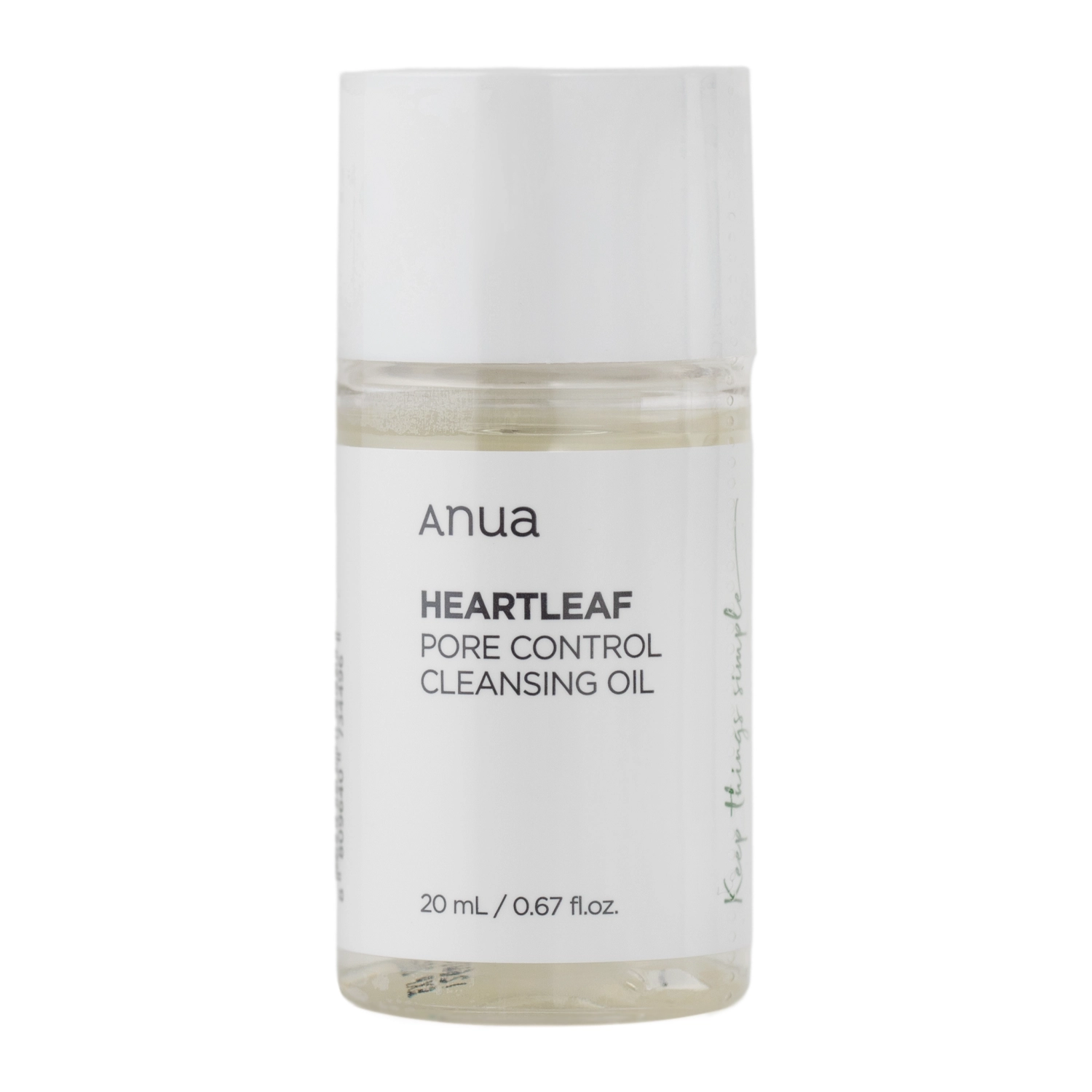 Anua - Heartleaf Pore Control Cleansing Oil - Odličovací olej na tvár - mini - 20 ml