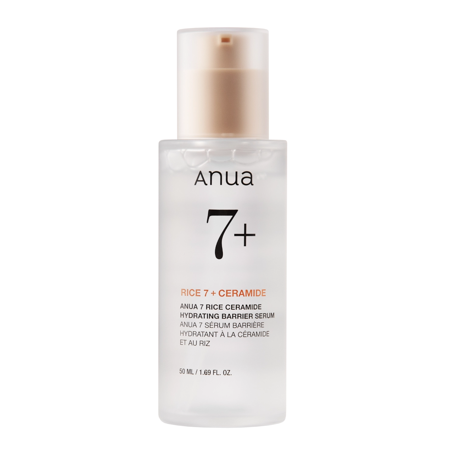 Anua - Rice 7 Ceramide Hydrating Barrier Serum - Rozjasňujúce ryžové sérum - 50 ml