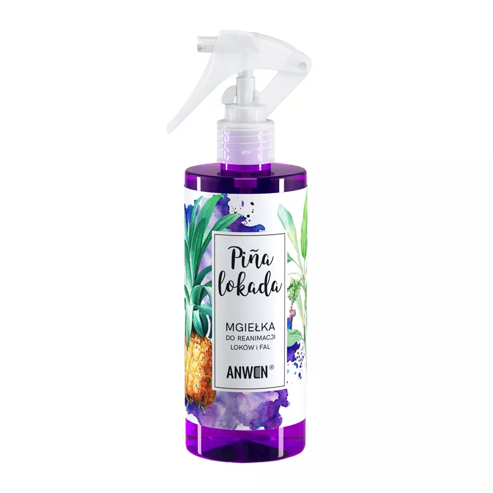 Anwen - Piña Locada - Sprej pre obnovenie tvaru vĺn - 300ml