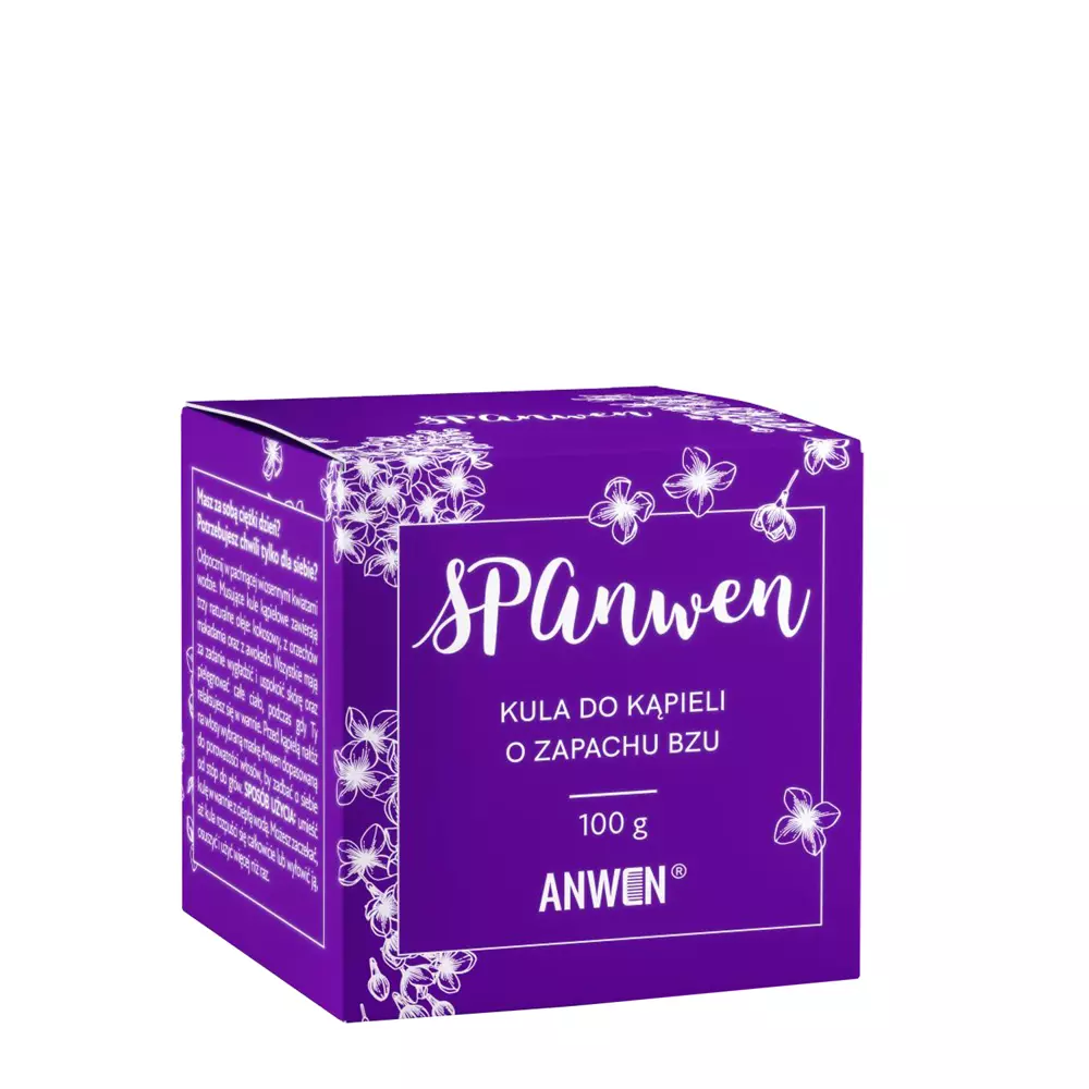 Anwen - Spanwen - Bomba do kúpeľa - lila - 100 g