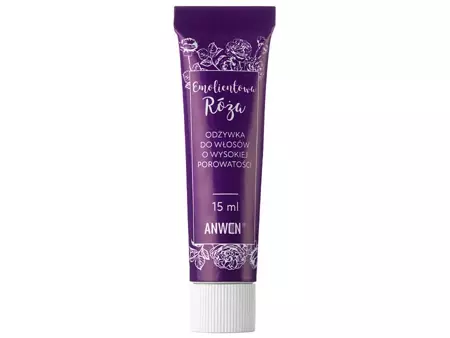 Anwen - Zmäkčujúca ruža - Kondicionér pre vlasy s vysokou pórovitosťou - 15 ml