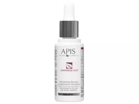 Apis - Professional - Couperose-Stop - Concentrate for the Skin with Dilated Capillaries - Koncentrát pre kuperóznu pleť s rozšírenými žilkami - 30ml
