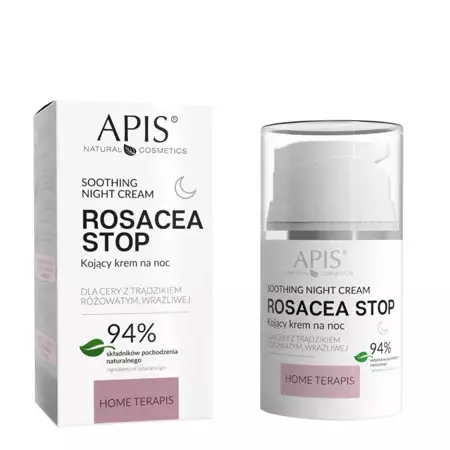 Apis - Rosacea Stop - Soothing Night Cream - Upokojujúci nočný krém - 50ml