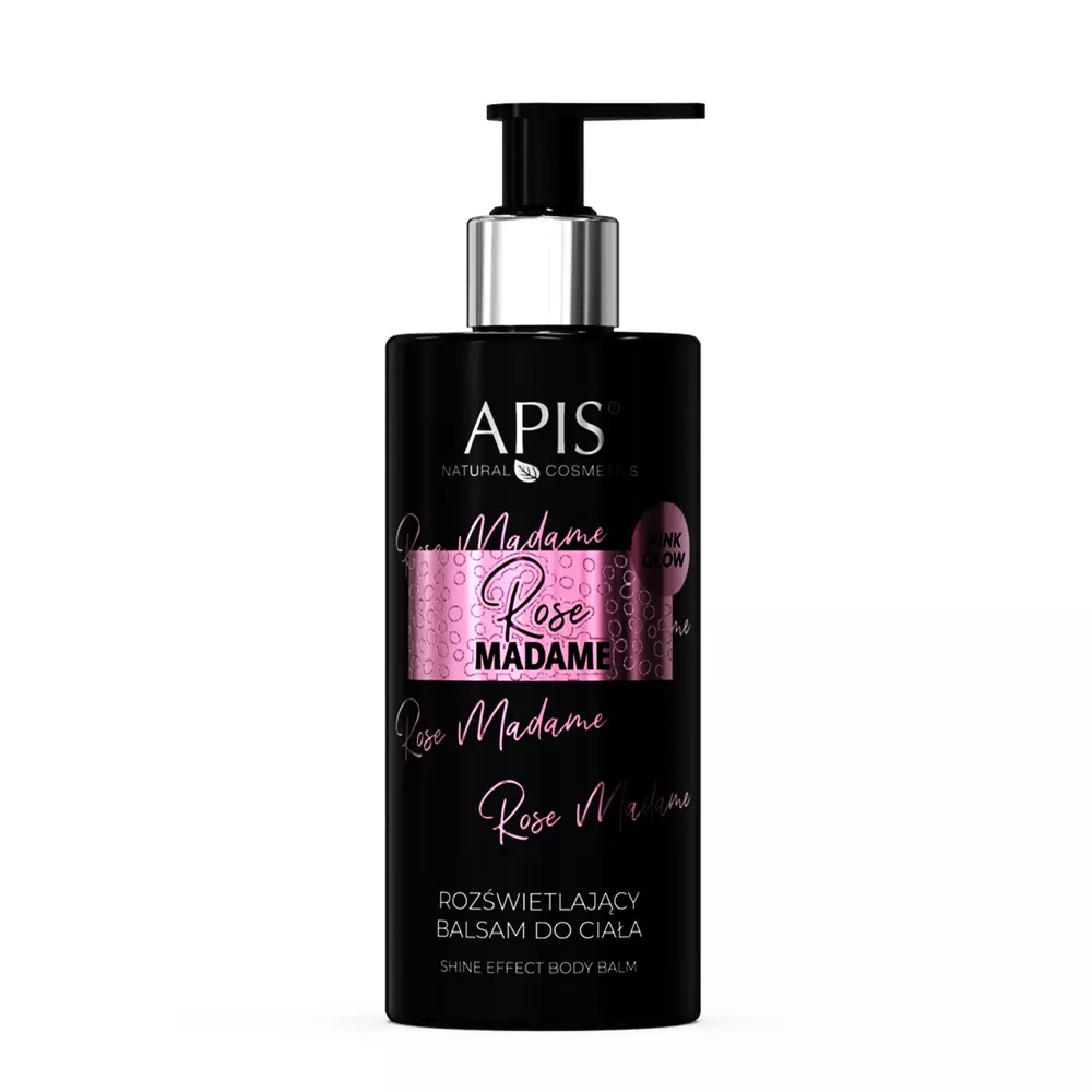 Apis - Rose Madame - Shine Effect Body Balm - Rozjasňujúci telový balzam - 300ml