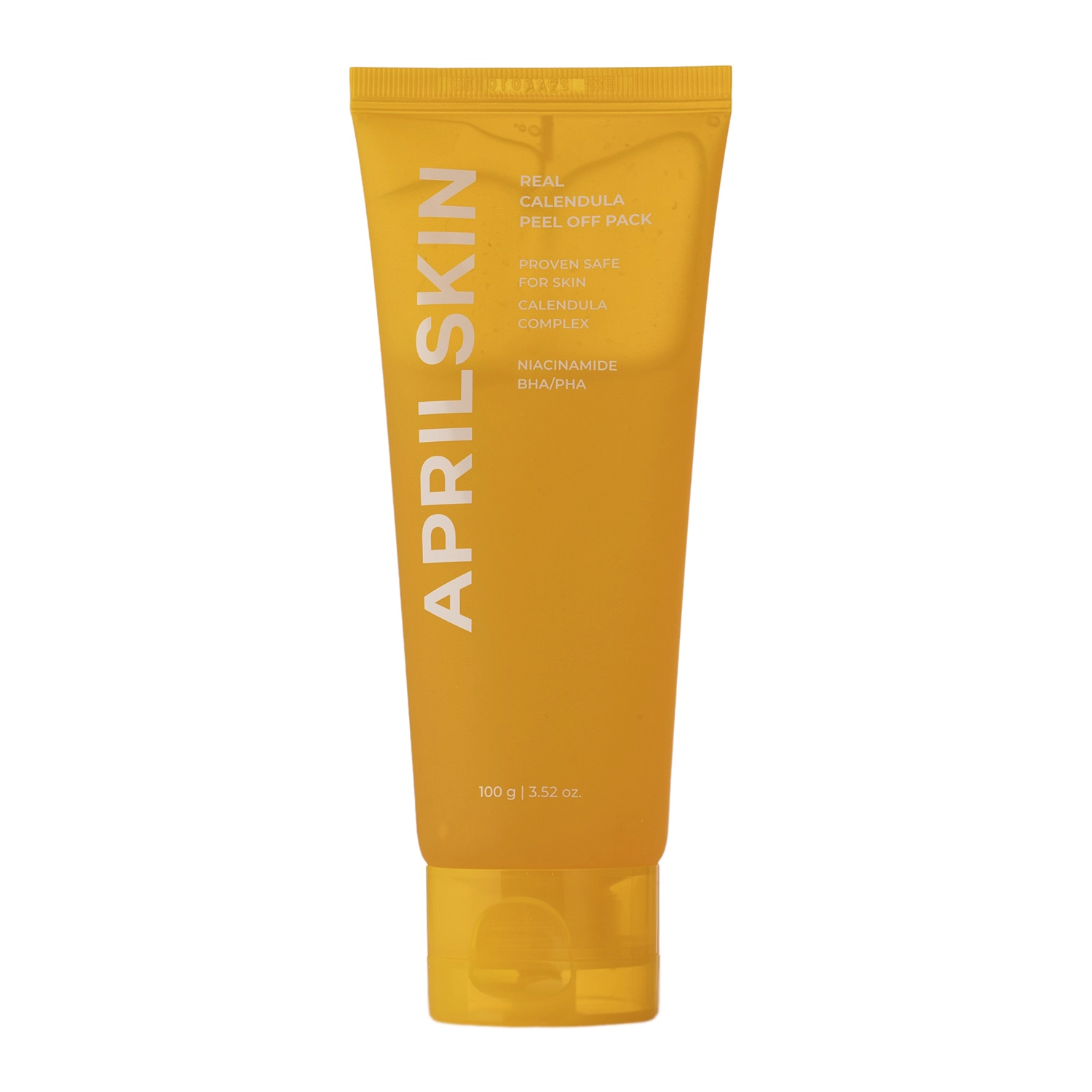 Aprilskin - Real Calendula Peel Off Pack - Čistiaca peelingová maska na tvár - 100 g