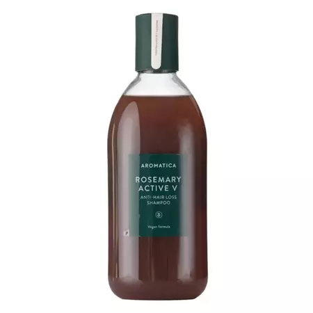 Aromatica Co - Šampón proti vypadávaniu vlasov Rosemary Active V - 400 ml