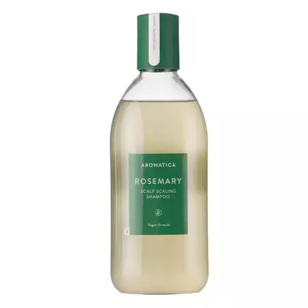Aromatica - Rosemary Scalp Scaling Shampoo - Čistiaci rozmarínový šampón - 400ml