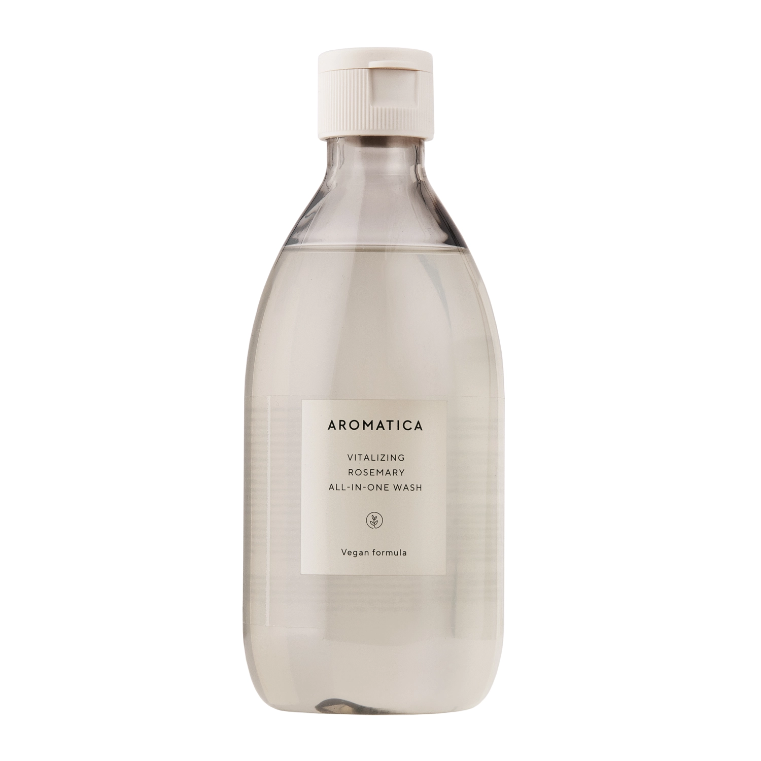 Aromatica - Vitalizing Rosemary All-in-One Wash - Univerzálny gél na čistenie tváre a tela - 300ml