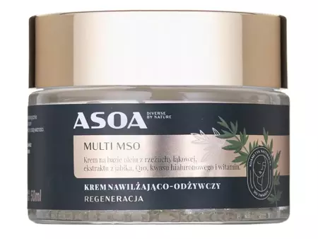 Asoa - Hydratačný a vyživujúci krém Multi MSO - 50ml