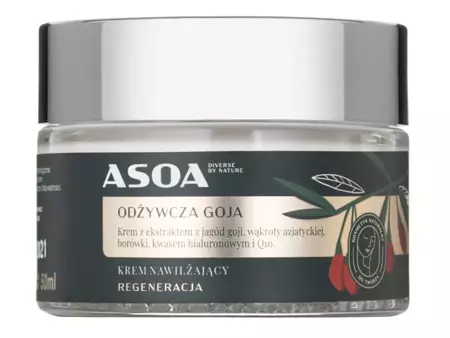 Asoa - Vyživujúce Goji - Pleťový krém - 50ml  