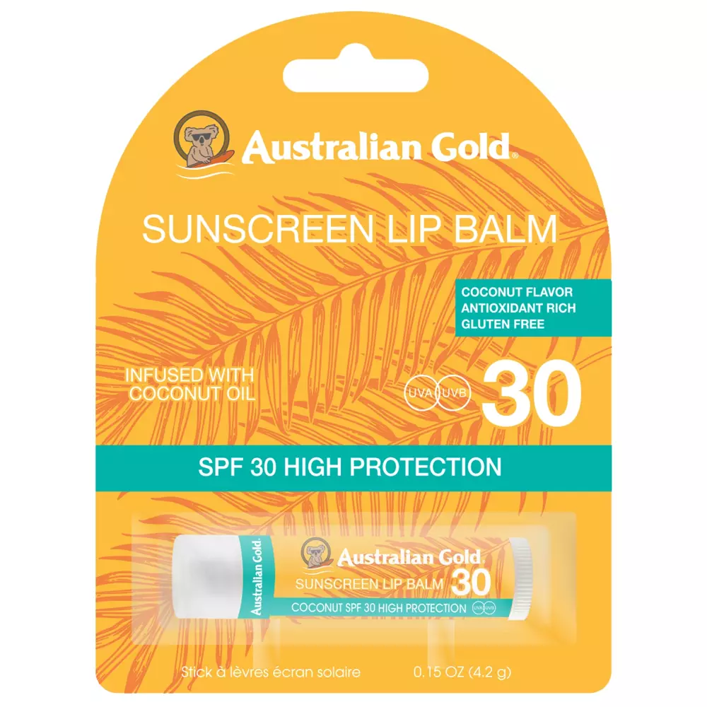 Australian Gold - Lip Balm Moisture Max SPF30 - Hydratačný balzam na pery s SPF30 - 4,2g