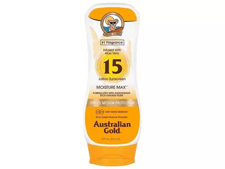 Australian Gold - Lotion Sunscreen Moisture Max SPF15 - Ochranný krém s faktorom SPF15 - 237ml