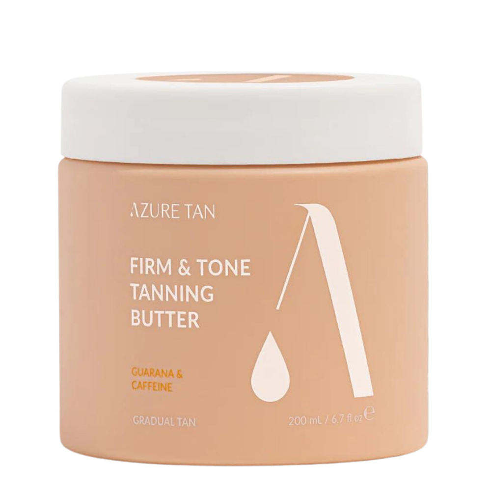 Azure Tan - Firm & Tone Tanning Butter - Spevňujúce telové maslo pre postupné opálenie - 200 ml