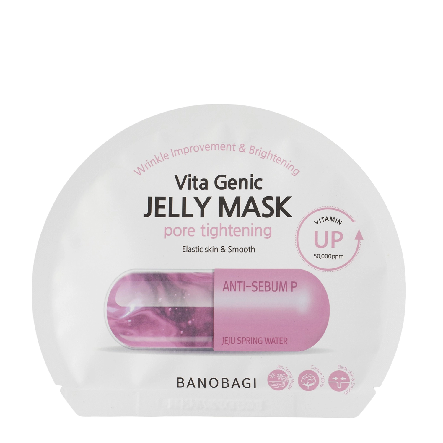 Banobagi - Vita Genic Jelly Mask Pore Tightening - Plátienková maska zužujúca póry - 1 ks / 30 g