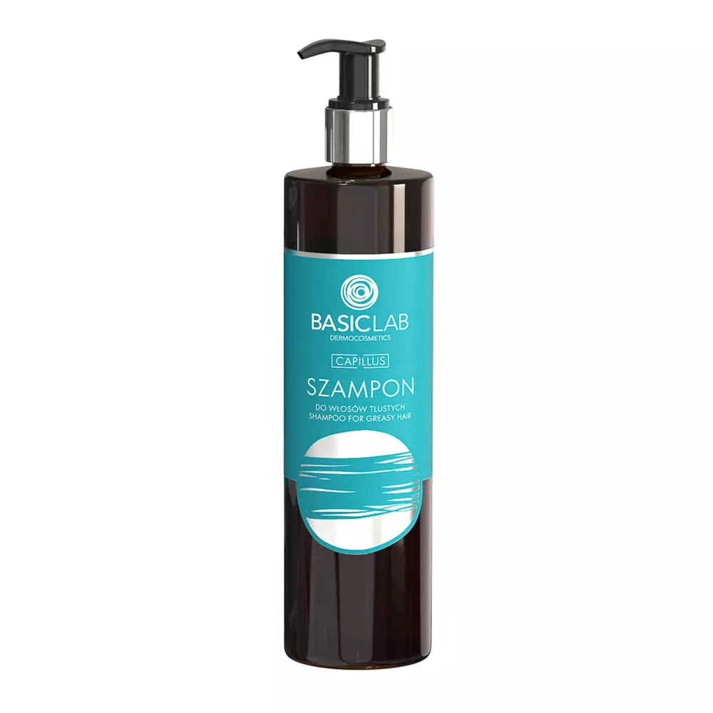 BasicLab - Capillus - Šampón pre mastné vlasy - 300ml