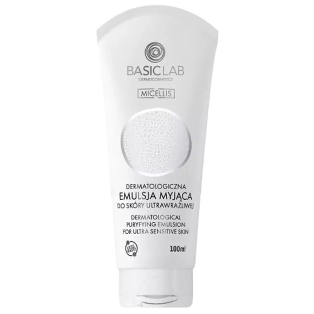 BasicLab - Micellis - Dermatologická čistiaca emulzia pre veľmi citlivú pleť - 100ml