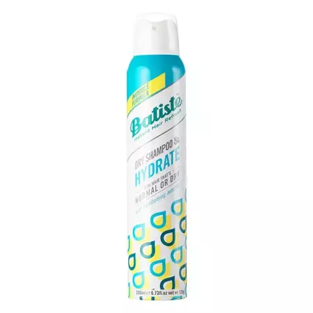 Batiste - Hydrate - Dry Shampoo - Suchý šampón na vlasy - Hydratačný - 200 ml
