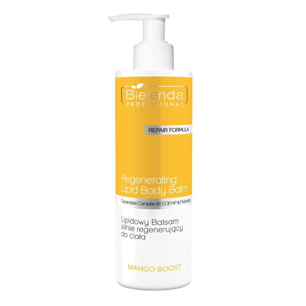 Bielenda Professional - Mango Boost - Intenzívne regeneračné telové mlieko s obsahom lipidov - 500 ml