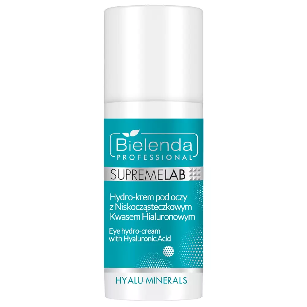 Bielenda Professional - Supremelab Hyalu Minerals Hydro - Očný krém s kyselinou hyalurónovou - 15 ml