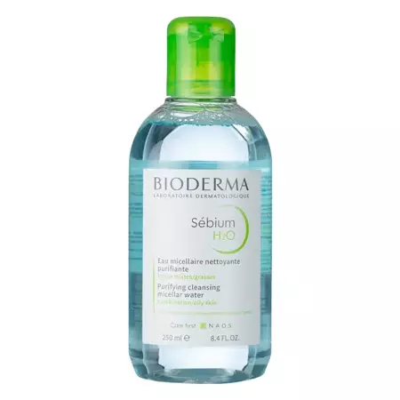 Bioderma - Sebium H2O - Antibakteriálna micelárna voda pre aknóznu pleť -250 ml